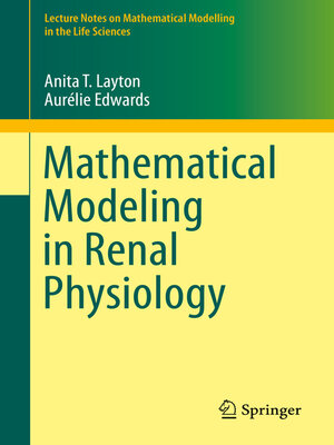 cover image of Mathematical Modeling in Renal Physiology